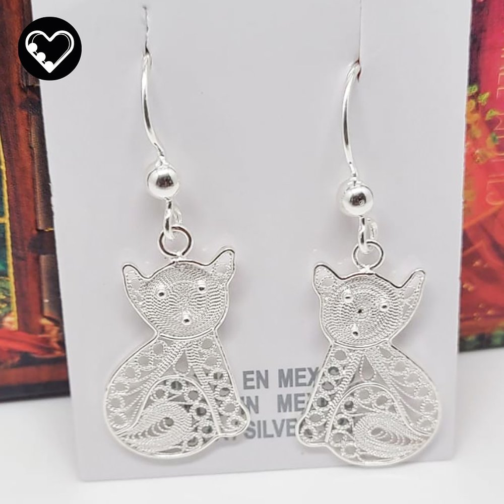 Cat earrings